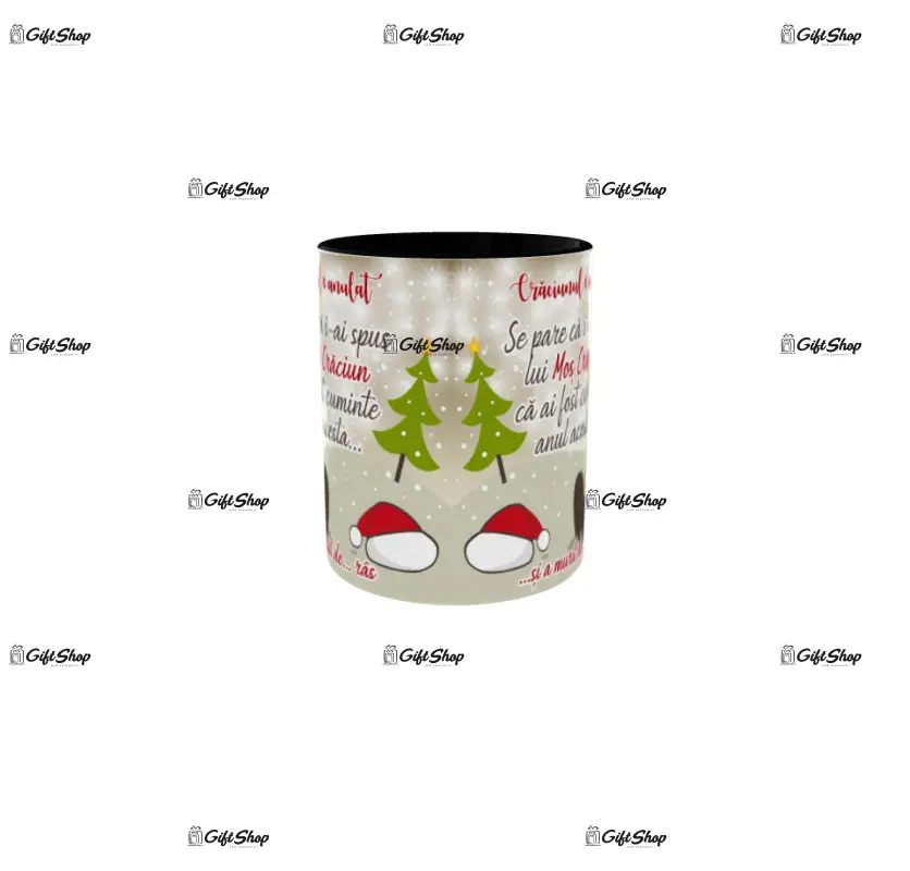 Craciunul e anulat, cana ceramica, 330ml, model cgs1706